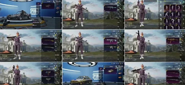 PGM513 Glacier M416 Level 1, Platinum Asia, 3 Mythic Sets, 60 Outfits, Sedan & Buggy Skins, UMP Skin (G)